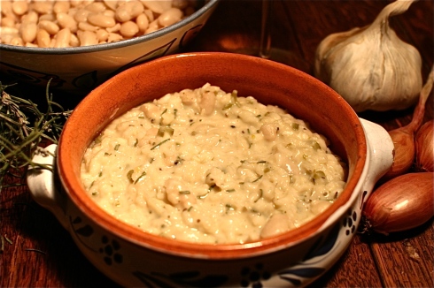 Rosemary and Cannellini Bean Risotto